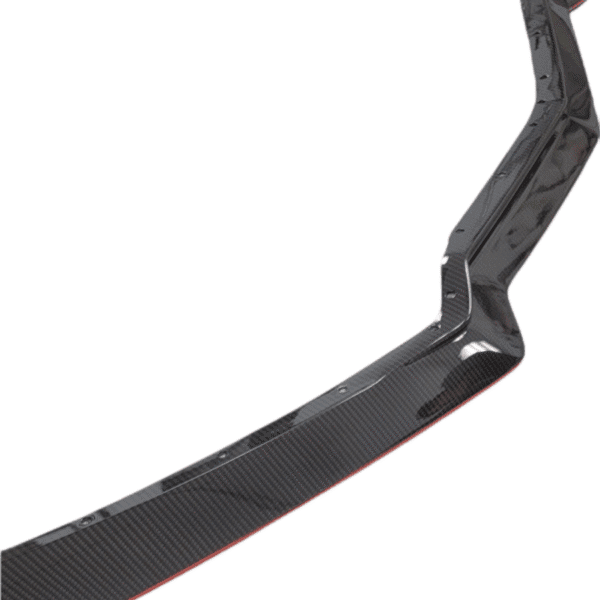 CT 5VM Front Splitter Hydrocarbon Fiber with Pin Stripe - C8 Corvette