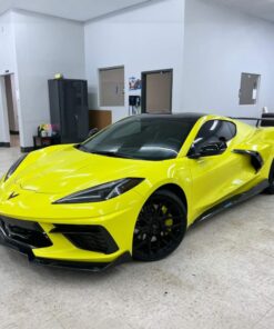 C8 corvette 5vm splitter and side skirt set