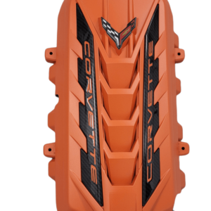c8 engine cover Amplify Orange Metallic