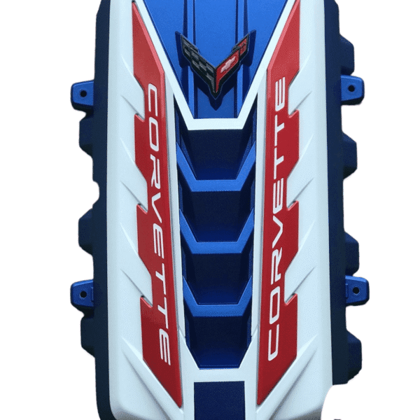 c8 engine cover elkhart lake blue