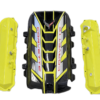 corvette c8 engine cover kit 3pc hydrocarbon accelerate yellow