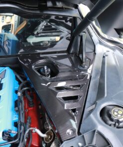c8 corvette engine panels carbon fiber right side