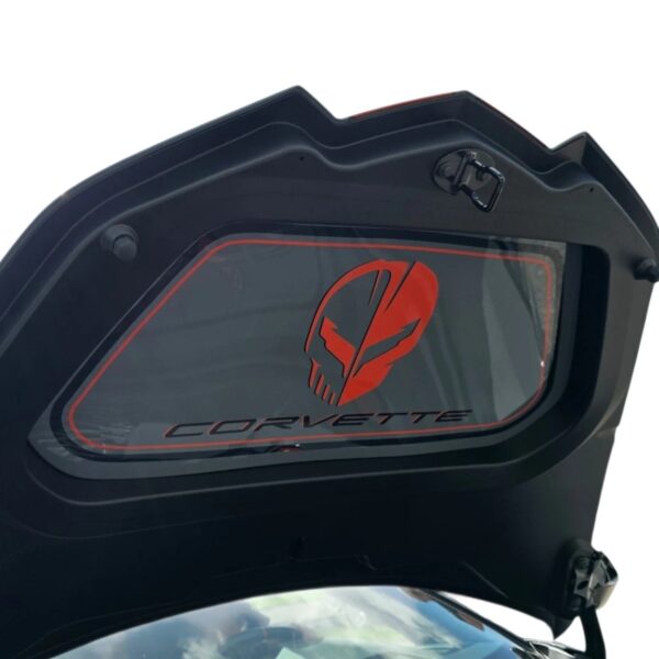 Alternative view of C8 Corvette Frunk Lid Insert Cover