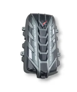 corvette c8 engine cover hypersonic gray