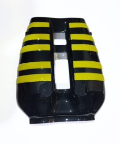 Corvette Z06 Intake Manifold Cover carbon flash , accelerate yellow accents