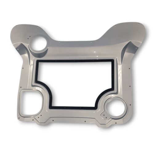 Corvette ERay HTC Clear engine cover silver flair by classic trim customs